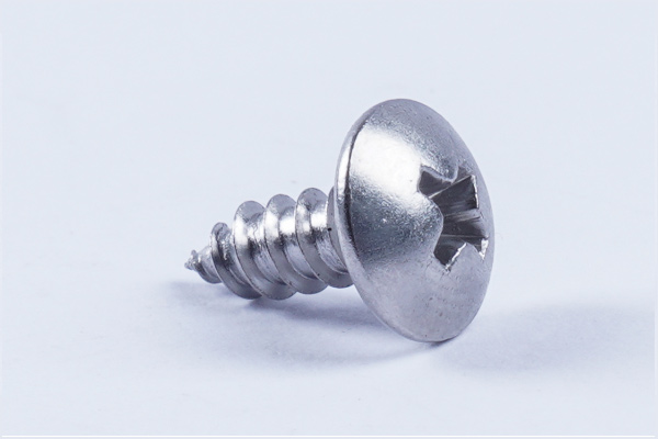 Stainless steel cross large flat head tapping scre